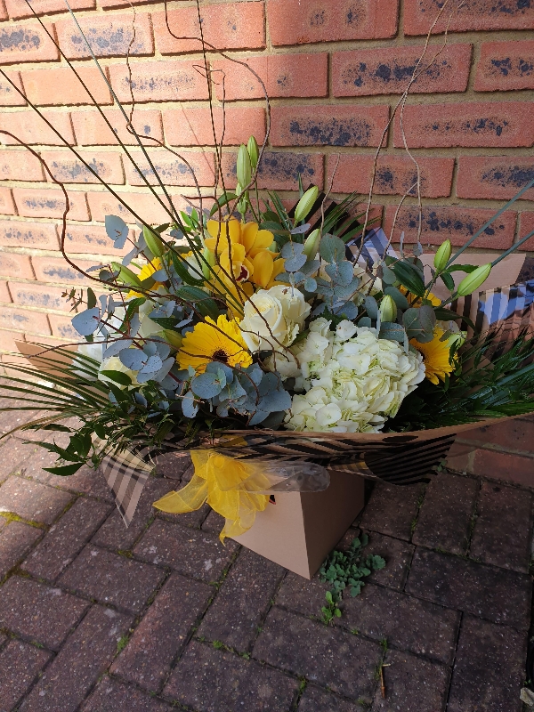 Luxury Sunshine Hand tied