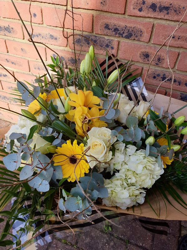 Luxury Sunshine Hand tied