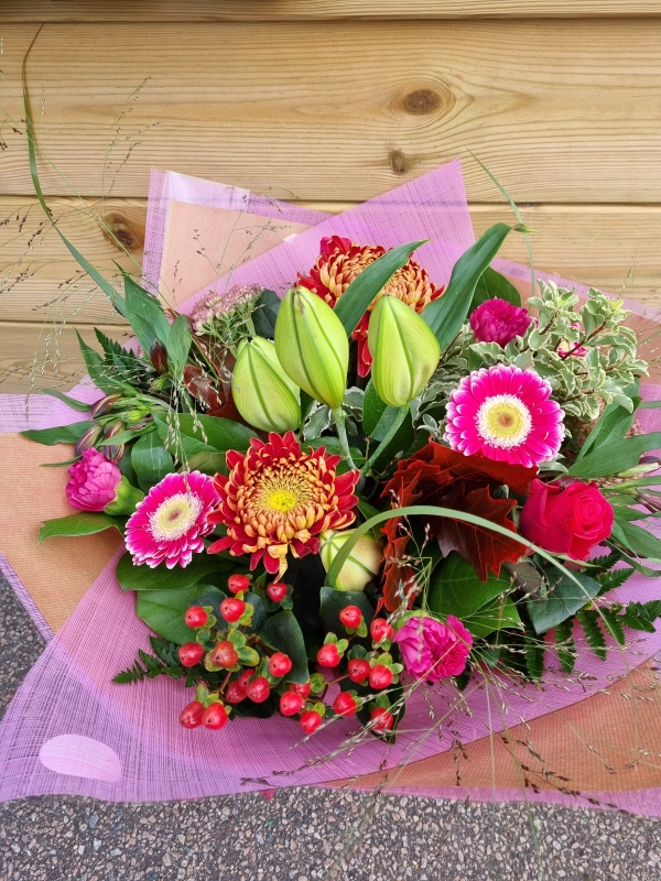 Autumnal Hand tied