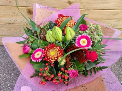 Autumnal Hand tied