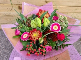 Autumnal Hand tied